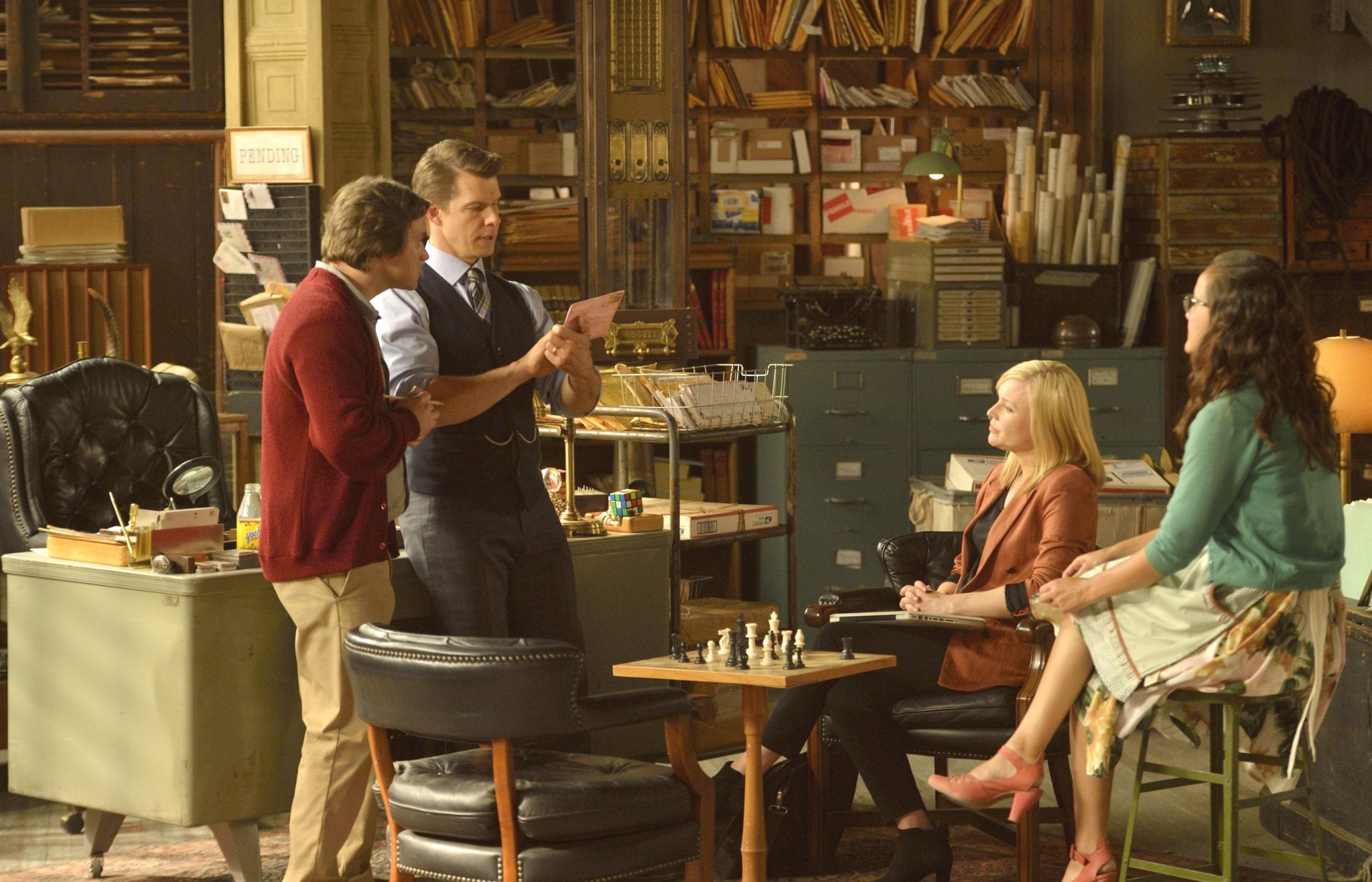 Signed, Sealed, Delivered - Cast