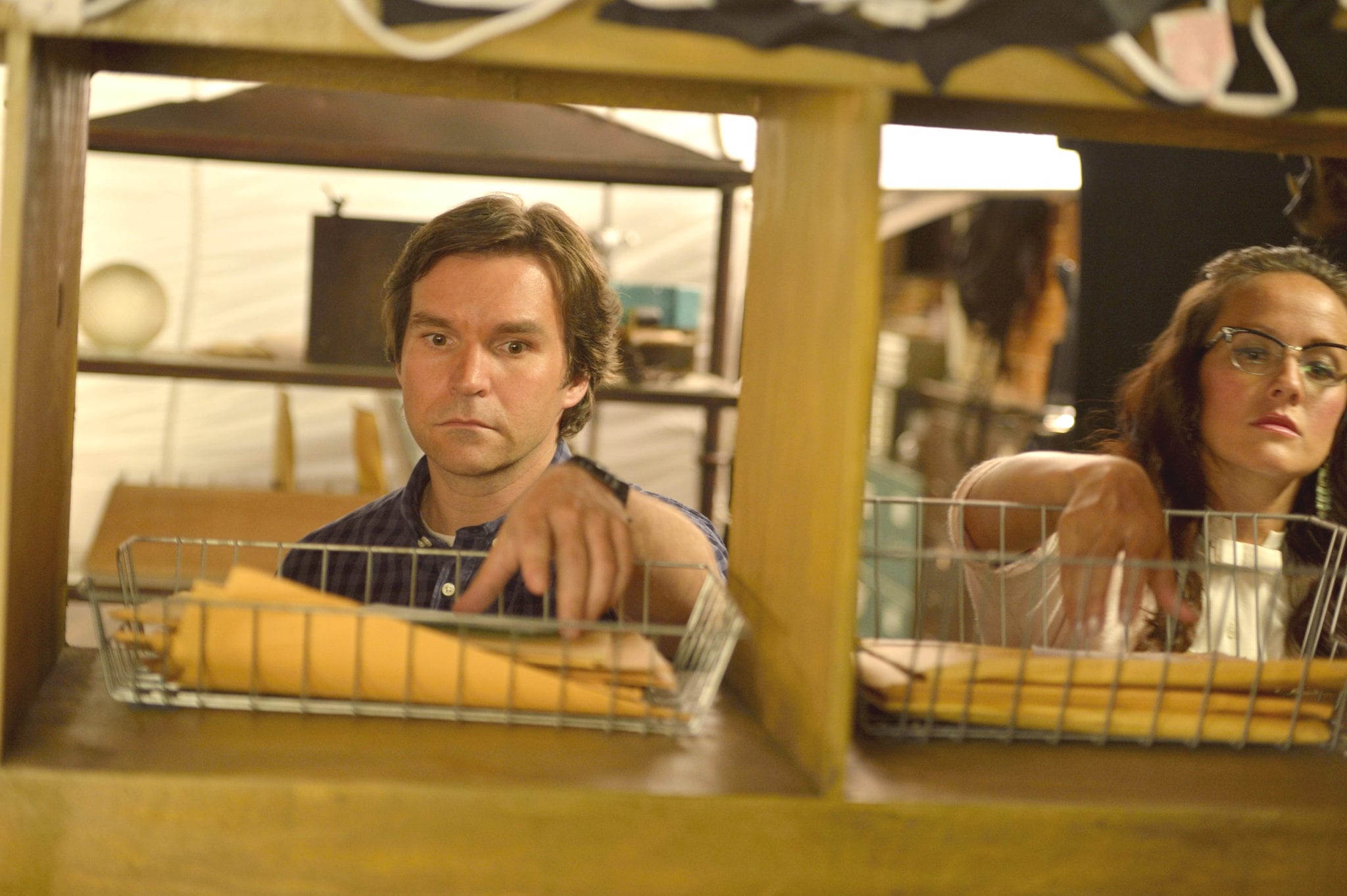 A scene from Signed, Sealed, Delivered by Martha Williamson